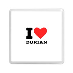 I Love Durian Memory Card Reader (square) by ilovewhateva