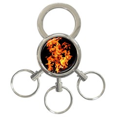 Live Coals 3-ring Key Chain by artworkshop