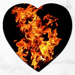 Live Coals Jigsaw Puzzle (heart) by artworkshop