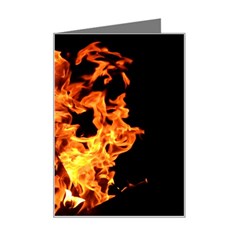 Live Coals Mini Greeting Card by artworkshop