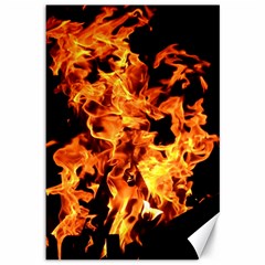 Live Coals Canvas 12  X 18  by artworkshop