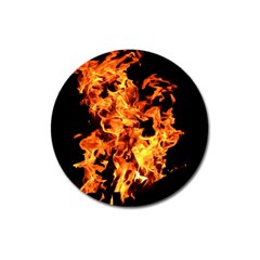 Live Coals Magnet 3  (round) by artworkshop