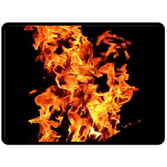 Live Coals Two Sides Fleece Blanket (large) by artworkshop