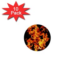 Live Coals 1  Mini Buttons (10 Pack)  by artworkshop