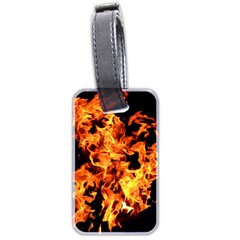 Live Coals Luggage Tag (two Sides) by artworkshop