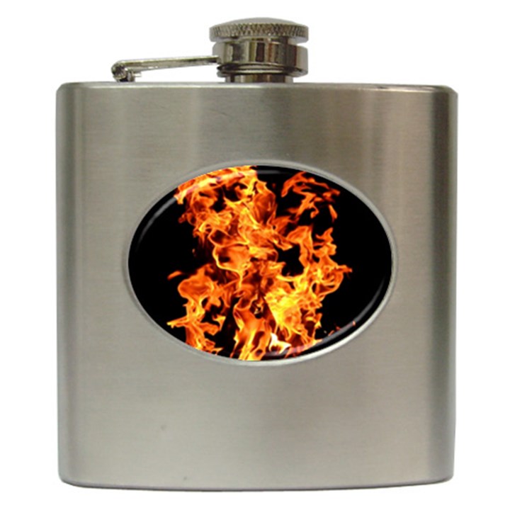 Live Coals Hip Flask (6 oz)