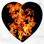 Live Coals Jigsaw Puzzle (Heart) Front