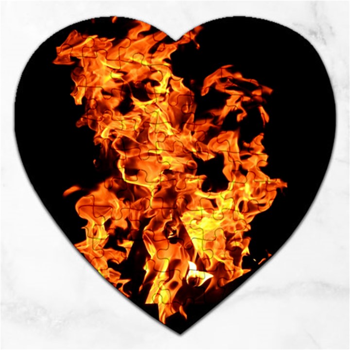 Live Coals Jigsaw Puzzle (Heart)