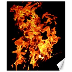 Live Coals Canvas 8  X 10  by artworkshop