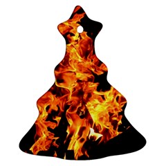 Live Coals Christmas Tree Ornament (two Sides)