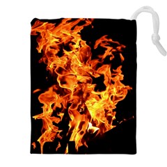 Live Coals Drawstring Pouch (4xl) by artworkshop