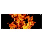 Live Coals Banner and Sign 8  x 3  Front