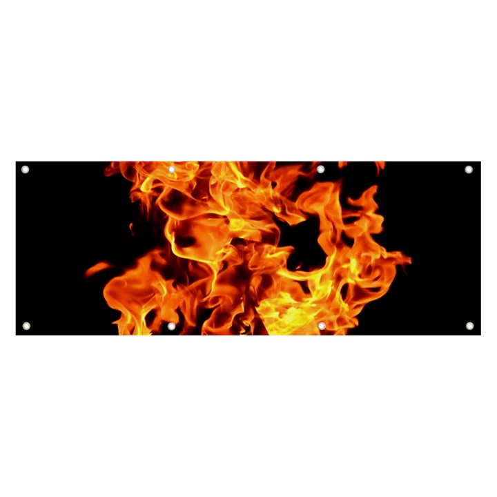 Live Coals Banner and Sign 8  x 3 