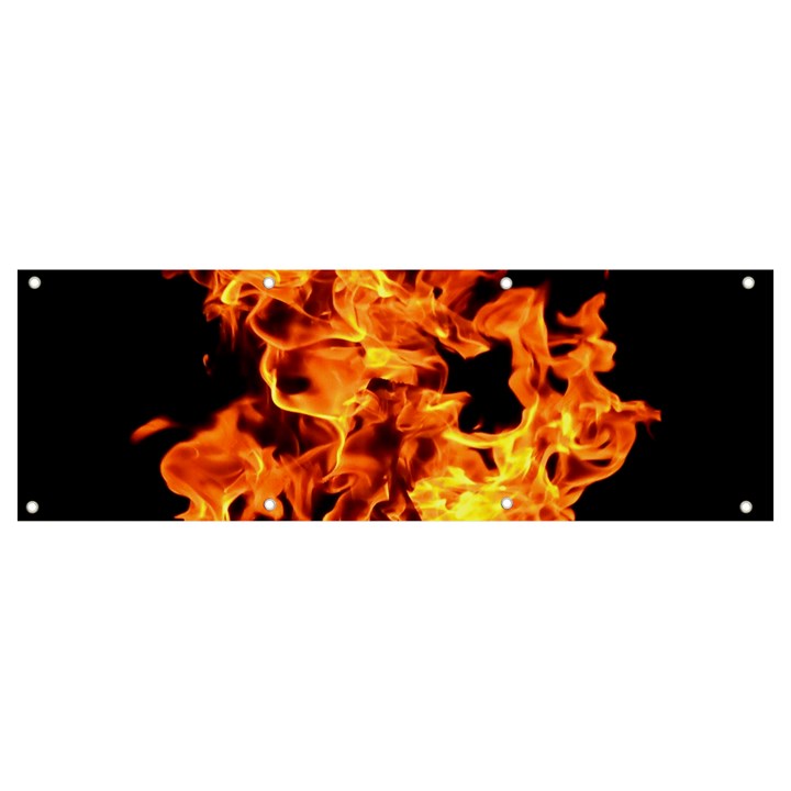 Live Coals Banner and Sign 9  x 3 