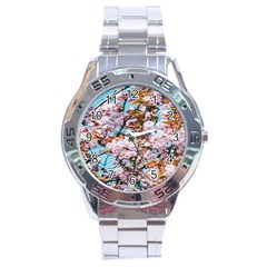 Nature Beautiful Rainbow Stainless Steel Analogue Watch by artworkshop