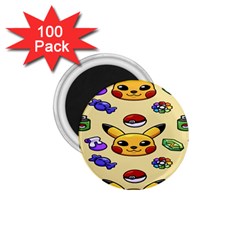 Pikachu 1.75  Magnets (100 pack) 