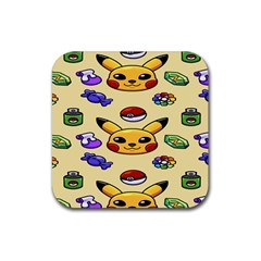 Pikachu Rubber Coaster (square)