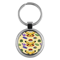 Pikachu Key Chain (round) by artworkshop