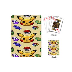 Pikachu Playing Cards Single Design (mini) by artworkshop