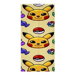 Pikachu Shower Curtain 36  X 72  (stall)  by artworkshop