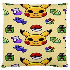 Pikachu Large Cushion Case (one Side) by artworkshop