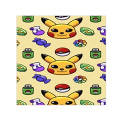 Pikachu Square Satin Scarf (30  X 30 ) by artworkshop