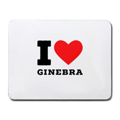 I love ginebra Small Mousepad