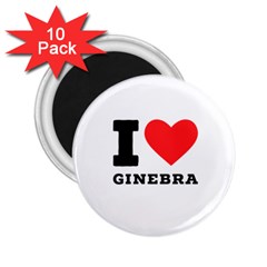 I love ginebra 2.25  Magnets (10 pack) 