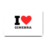 I love ginebra Small Doormat 24 x16  Door Mat