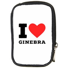 I love ginebra Compact Camera Leather Case