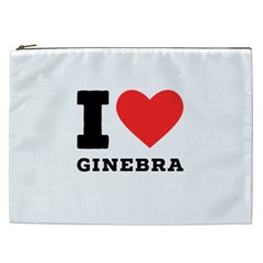 I love ginebra Cosmetic Bag (XXL)