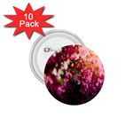 Pink Flower 1.75  Buttons (10 pack) Front