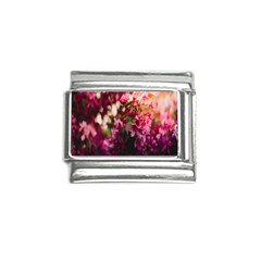 Pink Flower Italian Charm (9mm)