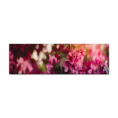 Pink Flower Sticker Bumper (100 pack)