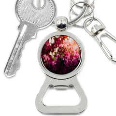 Pink Flower Bottle Opener Key Chain