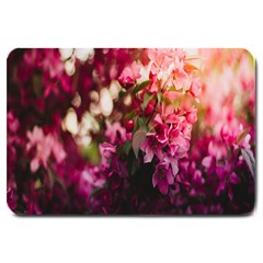 Pink Flower Large Doormat