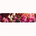 Pink Flower Large Bar Mat 32 x8.5  Bar Mat