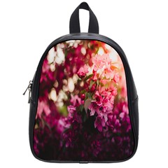 Pink Flower School Bag (Small)