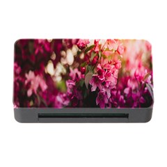 Pink Flower Memory Card Reader With Cf