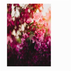 Pink Flower Large Garden Flag (two Sides)