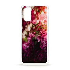 Pink Flower Samsung Galaxy S20 6.2 Inch TPU UV Case