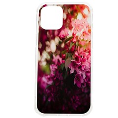 Pink Flower iPhone 12 Pro max TPU UV Print Case