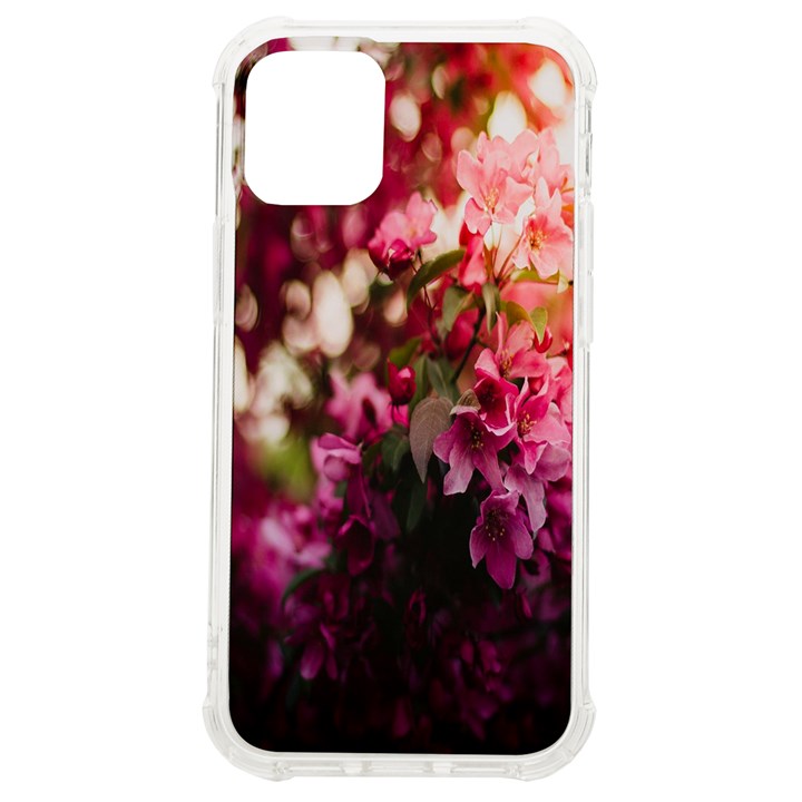 Pink Flower iPhone 12 mini TPU UV Print Case	