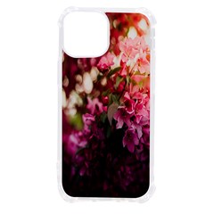 Pink Flower Iphone 13 Mini Tpu Uv Print Case by artworkshop