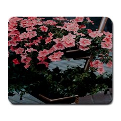 Pink Peony  Flower Large Mousepad