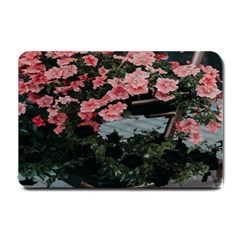 Pink Peony  Flower Small Doormat