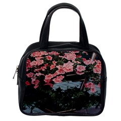 Pink Peony  Flower Classic Handbag (One Side)