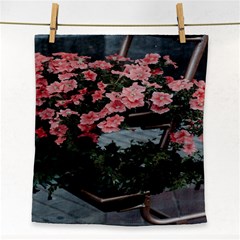 Pink Peony  Flower Face Towel