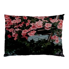 Pink Peony  Flower Pillow Case