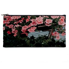 Pink Peony  Flower Pencil Case